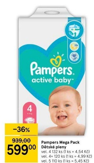 Pleny dětské Pampers
