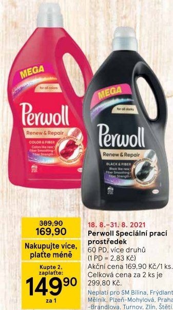Prací gel Perwoll
