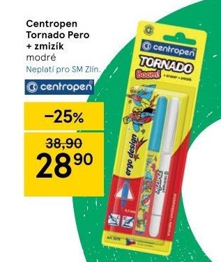 Roller Tornado + zmizík Centropen