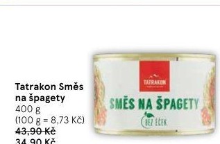 Směs na špagety Tatrakon