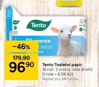 Toaletní papír 3vrstvý Tento
