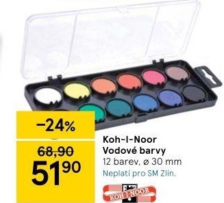Vodové barvy KOH-I-NOOR