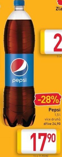 Limonáda Pepsi