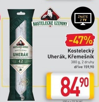 Salám Uherák kostelecký Kostelecké uzeniny