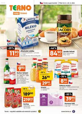 akční leták COOP 18.8.2021-24.8.2021