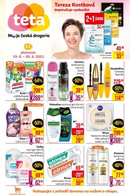 akční leták Teta drogerie 19.8.2021-30.8.2021