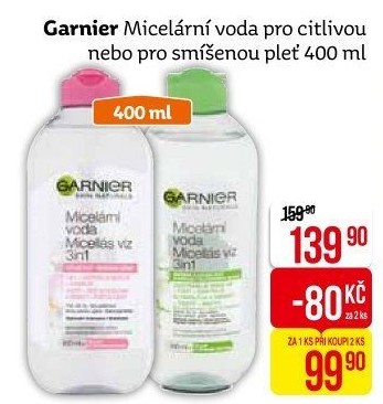 Micelární voda Garnier