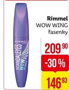 Řasenka Scandal Eyes Wow Wings Rimmel