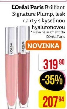 Tekutá rtěnka Brilliant Signature Plump L'