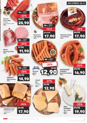 akční leták Kaufland 25.8.2021-31.8.2021
