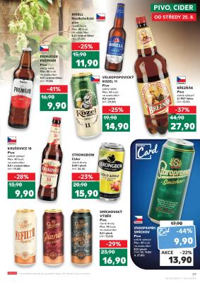 akční leták Kaufland 25.8.2021-31.8.2021