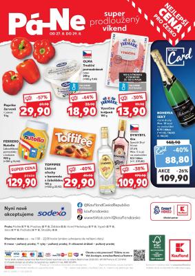 akční leták Kaufland 25.8.2021-31.8.2021