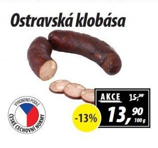 Ostravská klobása