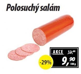 Polosuchý salám