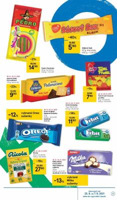 akční leták Tesco 25.8.2021-31.8.2021