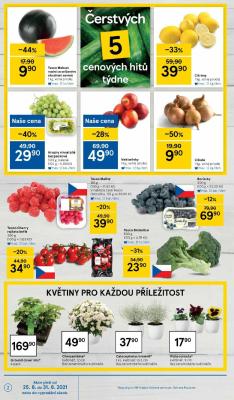 akční leták Tesco 25.8.2021-31.8.2021