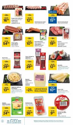 akční leták Tesco 25.8.2021-31.8.2021