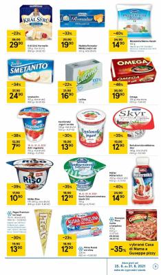 akční leták Tesco 25.8.2021-31.8.2021