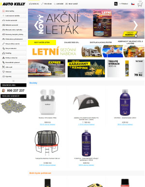 akční leták Auto Kelly 24.8.2021-30.8.2021