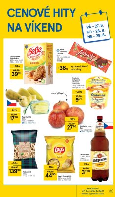 akční leták Tesco 25.8.2021-31.8.2021