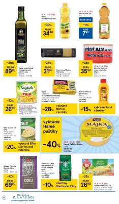 akční leták Tesco 25.8.2021-31.8.2021