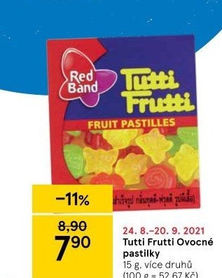 Bonbony Tutti Frutti Red Band