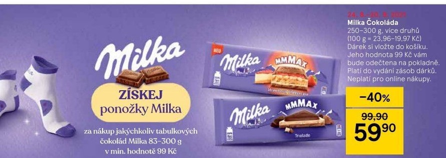 Čokoláda Milka