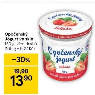 Jogurt ochucený Opočenský Bohemilk