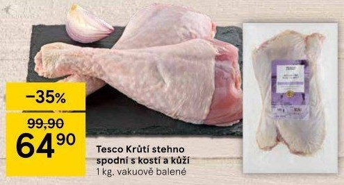 Krůtí stehna Tesco