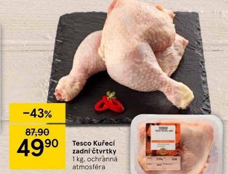 Kuřecí čtvrtky Tesco