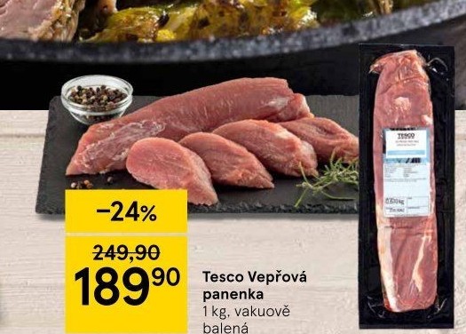 Panenka vepřováTesco