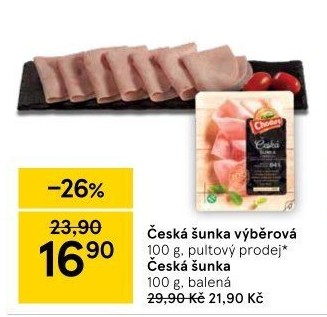 Šunka česká výběrová