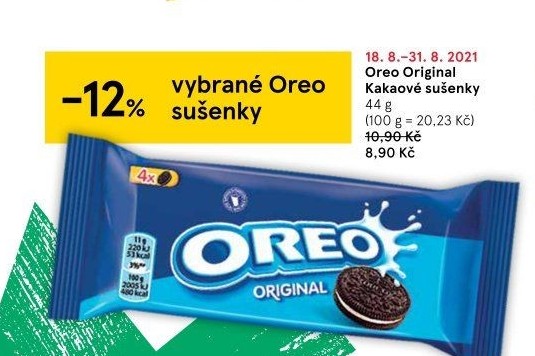Sušenky Oreo