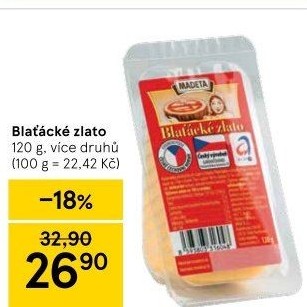 Sýr Blaťácké zlato Madeta