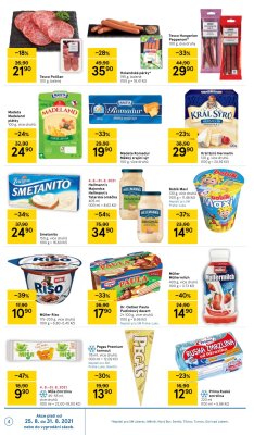 akční leták Tesco 25.8.2021-31.8.2021