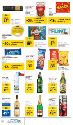 akční leták Tesco 25.8.2021-31.8.2021