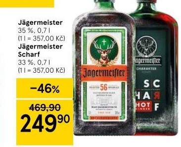 Bylinný likér Jägermeister