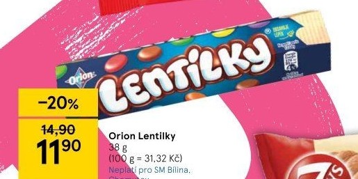 Lentilky Orion