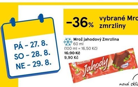 Nanuk Jahody v čokoládě Mrož Prima