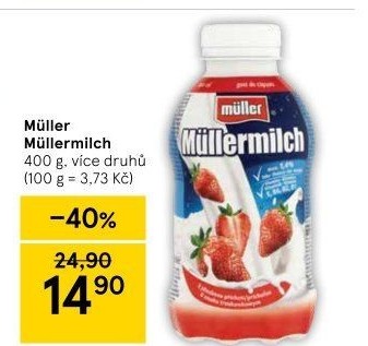Nápoj mléčný Müllermilch Müller