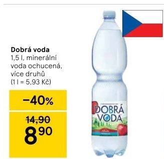 Ochucená voda Dobrá voda
