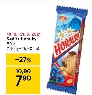 Oplatky Horalky Sedita