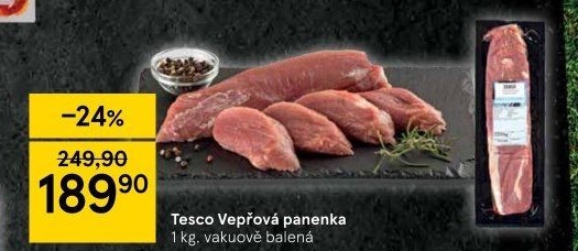 Panenka vepřováTesco