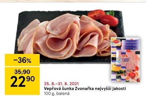 Šunka Zvonařka nejvyšší jakosti LE&amp