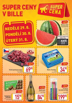 akční leták BILLA 25.8.2021-31.8.2021
