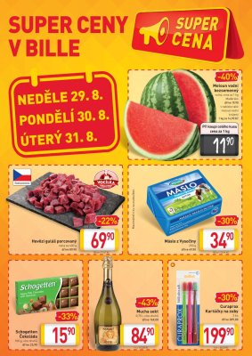 akční leták BILLA 25.8.2021-31.8.2021