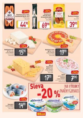 akční leták BILLA 25.8.2021-31.8.2021