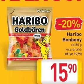 Bonbony želé Haribo
