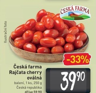 Rajčata cherry Česká farma
