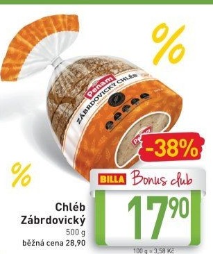 Chléb zábrdovický Penam